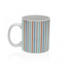 MUG PORCELANA RAYAS PACK 6