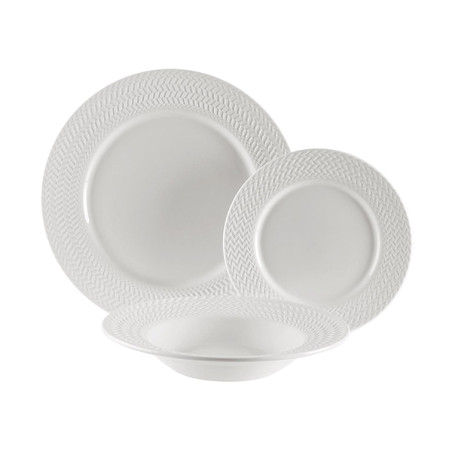 VAJILLA PORCELANA RELIEVE