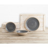 VAJILLA CERAMICA GREY BALTIC