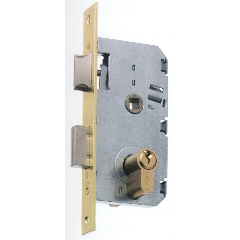 CERRADURA  EMBUTIR  F/  LATONADO