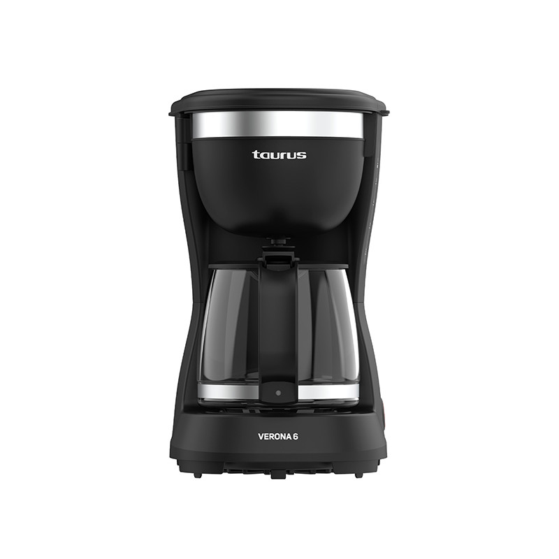 CAFETERA GOTEO VERONA 6T NEGRA 680W