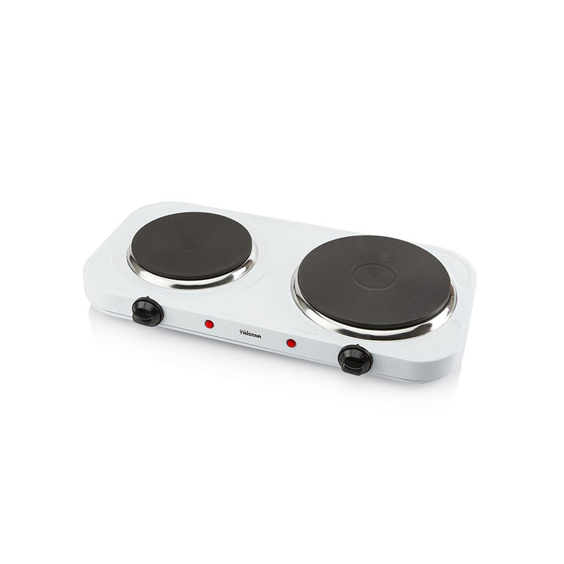 COCINA ELECTRICA DOBLE CON TERMOSTATO Y QUEMADOR