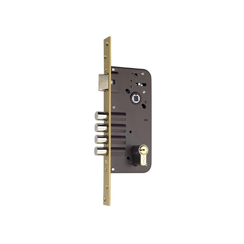 CERRADURA  SEG  FRENTE  LATON  BC