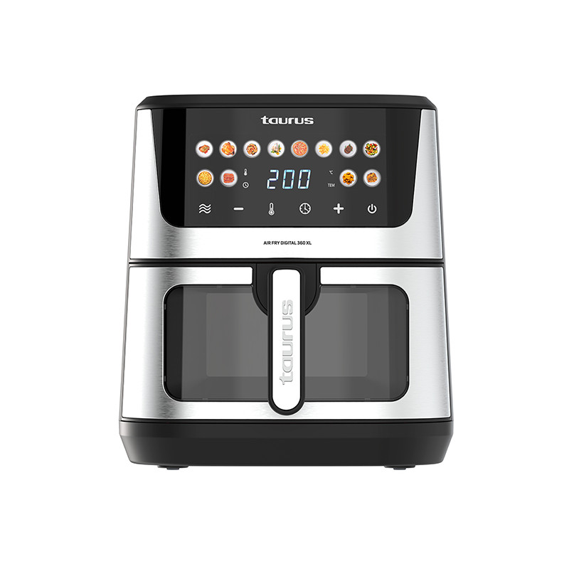 FREIDORA AIRE SIN ACEITE DIG 360 XL 8L DOBLE RESIT