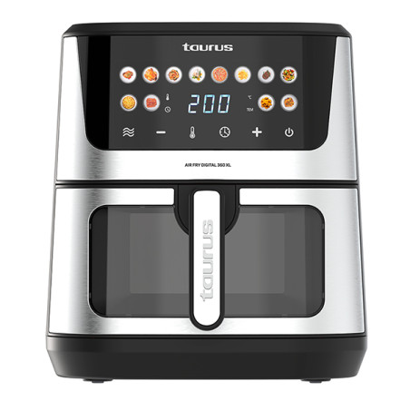 FREIDORA AIRE SIN ACEITE DIG 360 XL 8L DOBLE RESIT