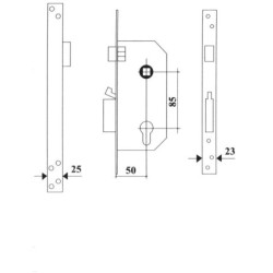 CERRADURA  SEGURIDAD  LT  T10