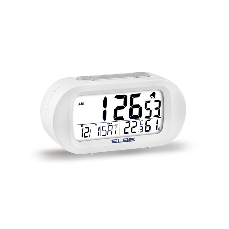 RELOJ DESPERTADODR VIAJE C/TERMOMETRO