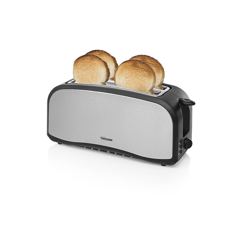 TOSTADOR 2 RANURAS LARGAS, CUERPO ACERO INOX
