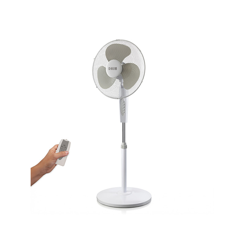 VENTILADOR PIE 3 VELOCID. 50 W MANDO DISTANCIA