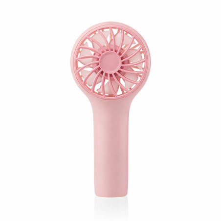 VENTILADOR MANO CON BATERIA 3V 1200MAH ROSA