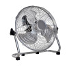 VENTILADOR SUELO INCLINABLE CROMADO 90W