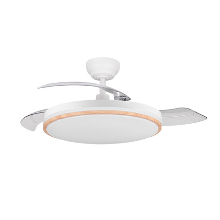 VENTILADOR TECHO MISTRAL 3 ASP RETRACT MADERA