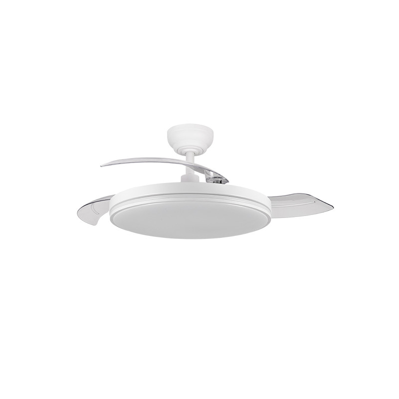 VENTILADOR TECHO MISTRAL 3 ASP RETRACT BLANCO