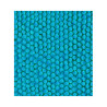 ALFOMBRA BAÑO POLIESTER 100% TURQUESA