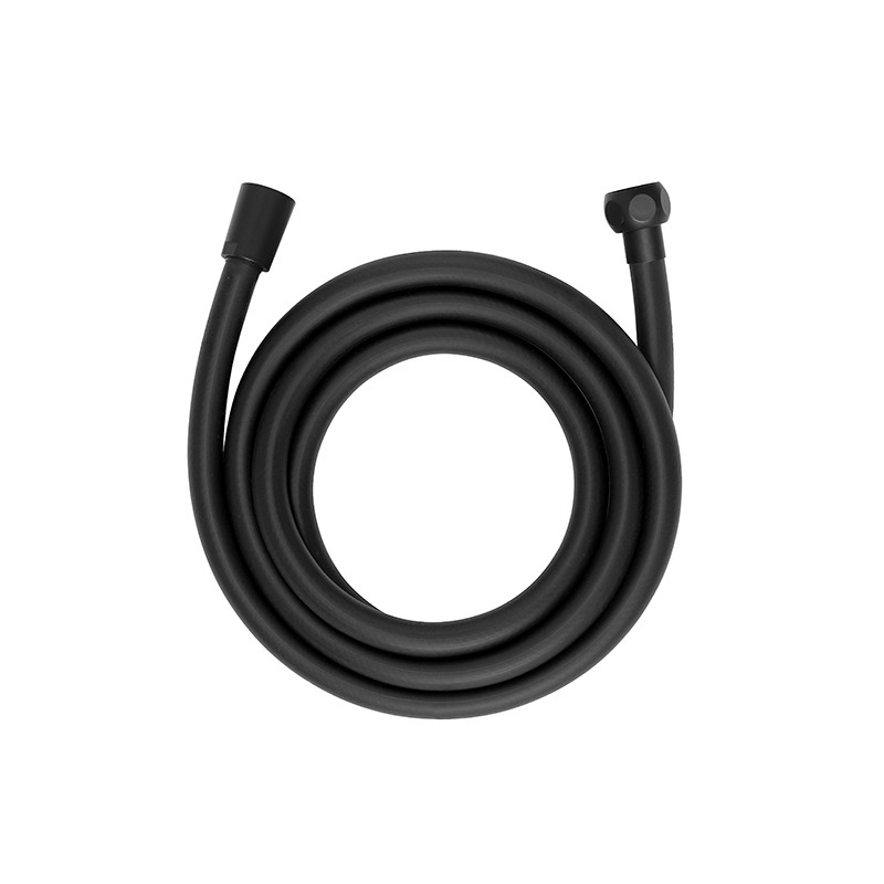 FLEXO DUCHA 175 CM NEGRO MATE