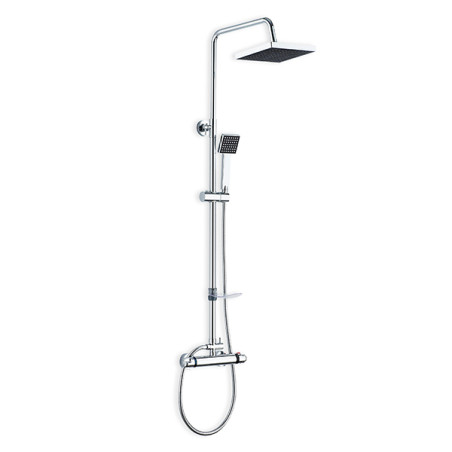 COLUMNA DUCHA EXTENSIBLE CON GRIFO TERMOSTATICO