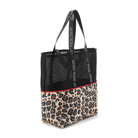 BOLSA COMPRA URBAN WILD CAMEL