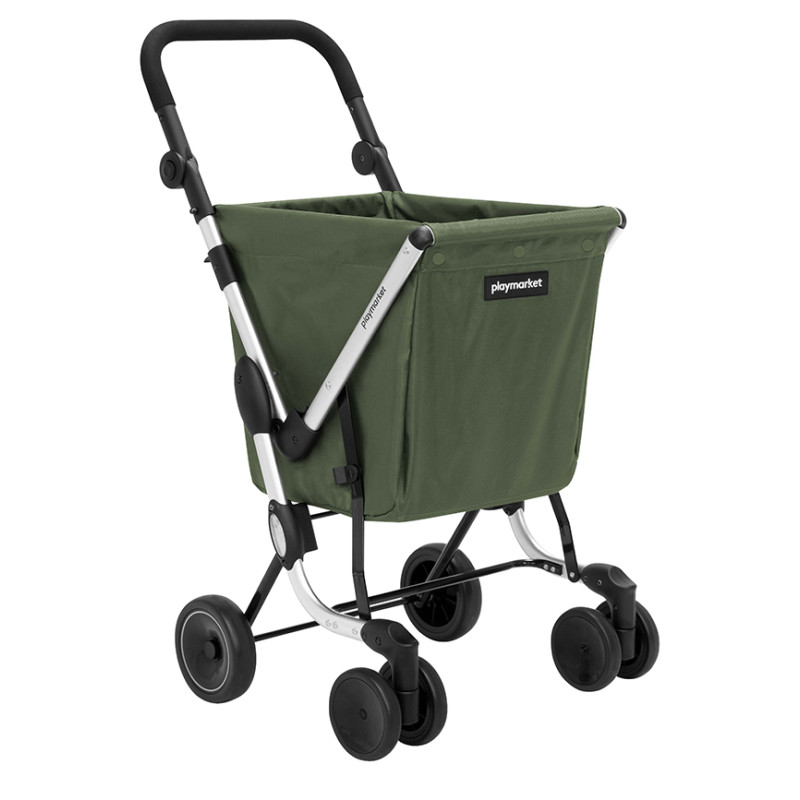 CARRO COMPRA WE GO VERDE OLIVA