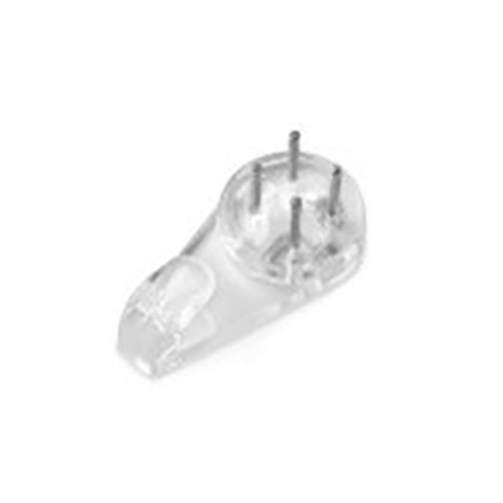 COLGADOR PARED TRANSPARENTE BL4