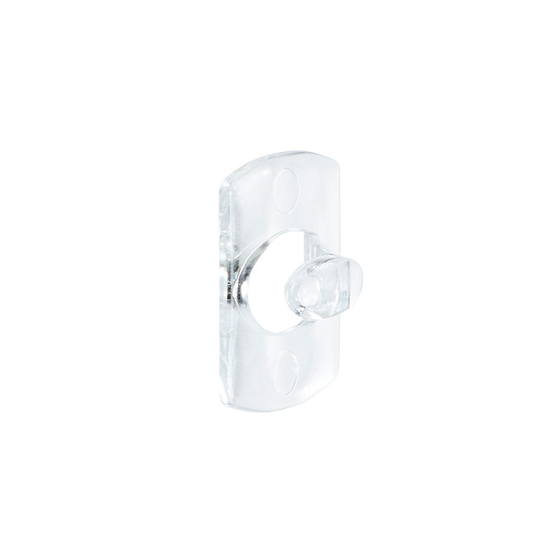 GANCHO DECORATIVO TRANSP, CON TIRAS TRANSP 20 CLIP