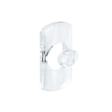 GANCHO DECORATIVO TRANSP, CON TIRAS TRANSP 20 CLIP