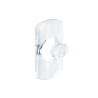 GANCHO DECORATIVO TRANSP, CON TIRAS TRANSP 20 CLIP