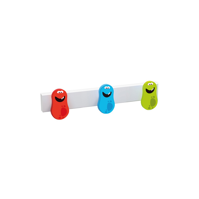 PERCHA MADERA 3P INFANTIL