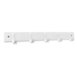 COLGADOR 5 GANCHOS BLANCO