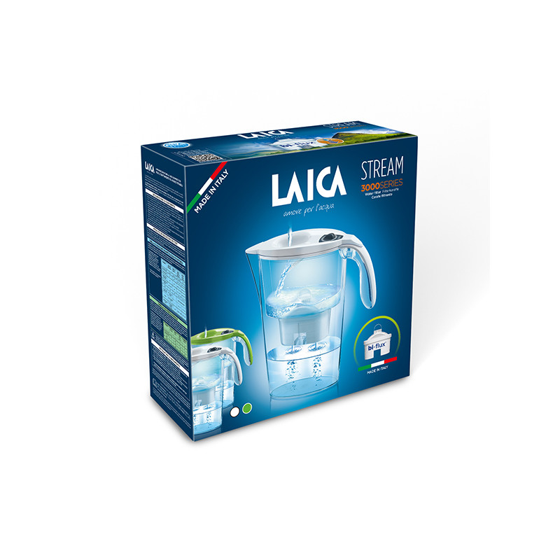 JARRA FILTRO STREAM BLANCA +3 FILTROS