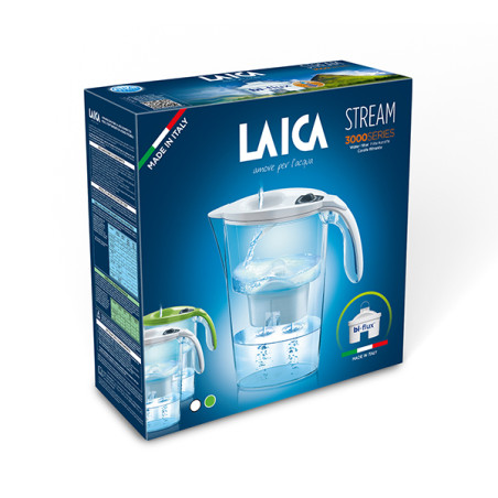 JARRA FILTRO STREAM BLANCA +3 FILTROS