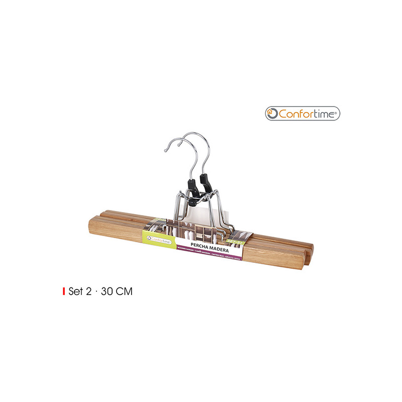 PERCHA METAL P/FALDA SNAP 2UD