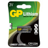 PILA LITHIUM CYLINDRICAL CR-123A GP