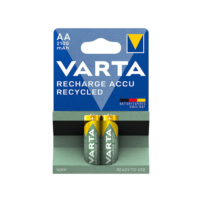 PILA RECARGABLE AA LR06 BL 2 UDS