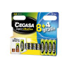 PILA ALCALINA LR03 AAA SET 8+4