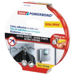 CINTA  ADHESIVA  DOBLE  CARA  POWERBOND  TESA
