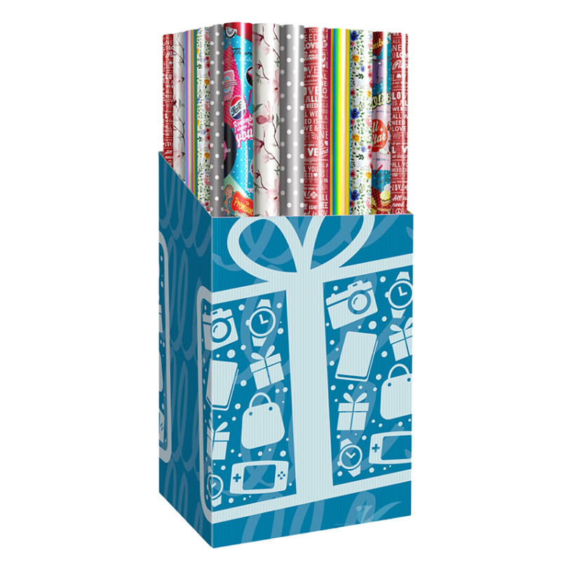 PAPEL REGALO BASIC SURTIDO