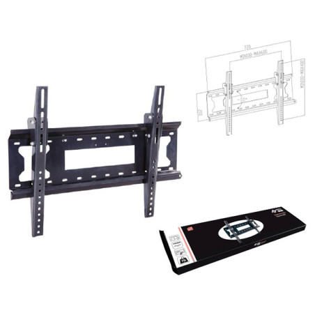 SOPORTE TV LED INCLINABLE NEGRO HASTA 85''