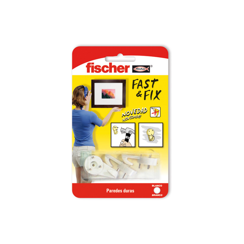 CUELGA FACIL 3 CLAVOS BL.4 U