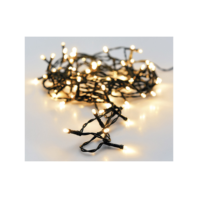 GUIRNALDA MULTIFUNCION 240 LEDS BL CALIDO 220V