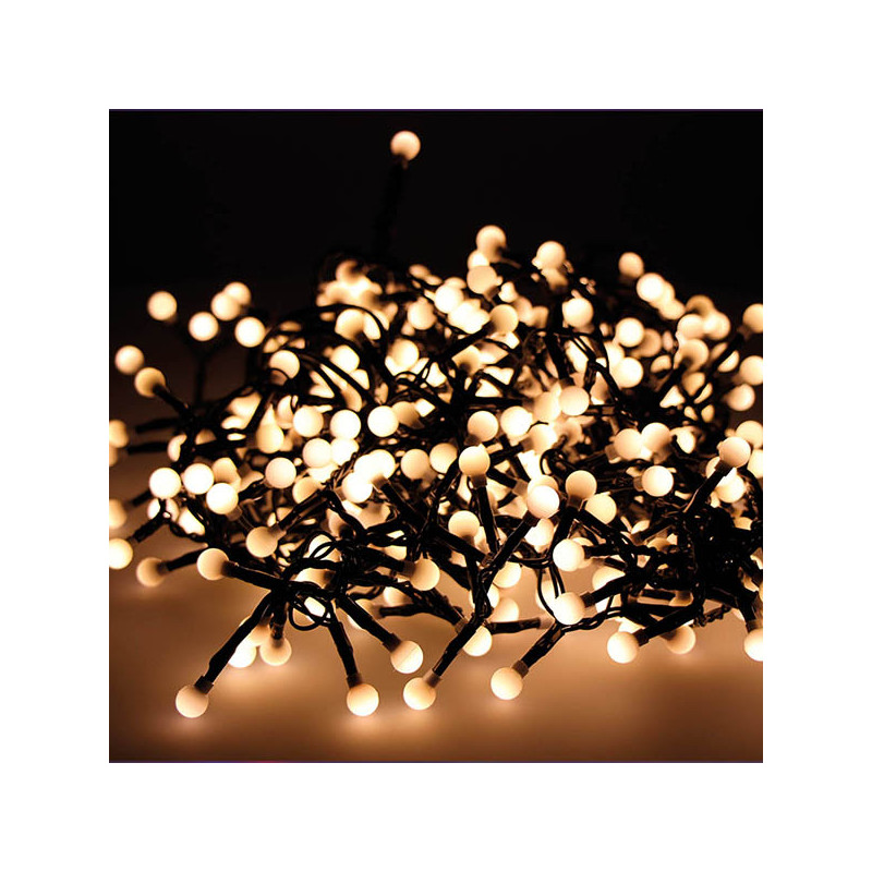 GUIRNALDA 500LEDS EXT LUZ BLANCA CALIDA