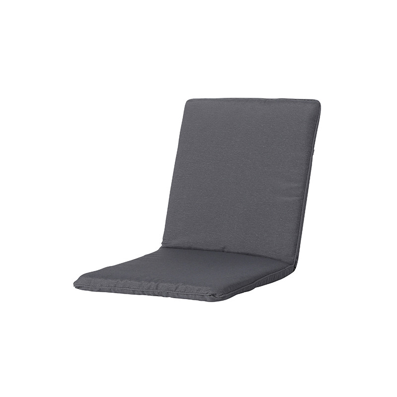 PACK- 4 COJINES SILLA RESPALDO BAJO GRIS