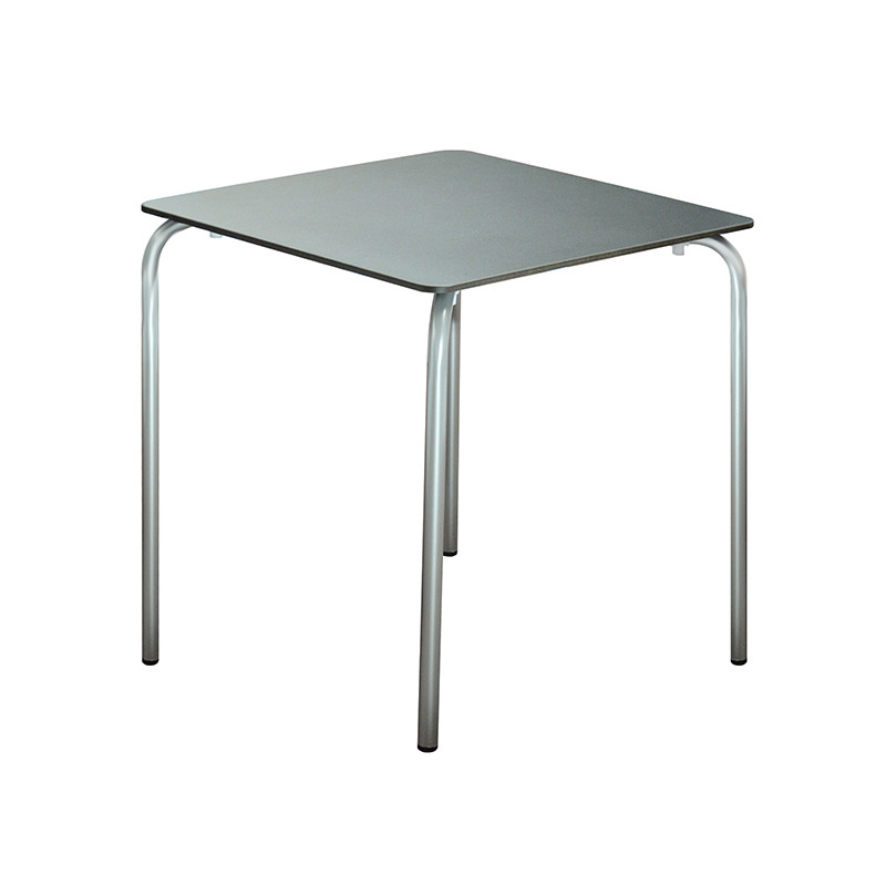 MESA JARDIN COMPAQ PLUS ACERO PINTADO GRIS ANTRAC