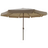 PARASOL ALUMINIO BEIGE