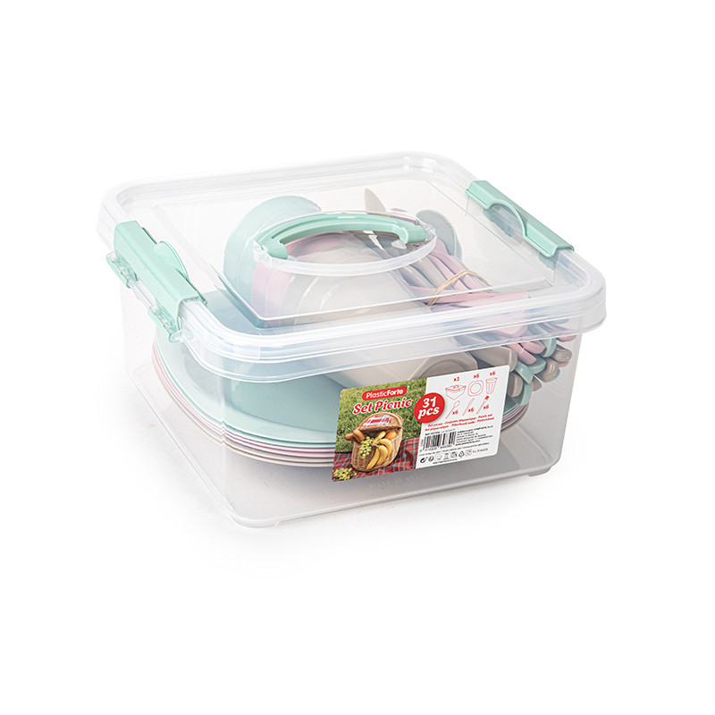 SET PICNIC PP 31 PZS - 6 SERVICIOS