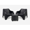 CONJUNTO RESINA CLOUD ANTRACITA