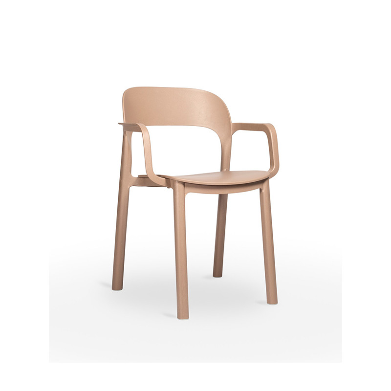 SILLON PP C/BRAZOS MARRON TIERRA ONA