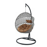 SILLON COLGANTE PLEG GRIS C/COJIN MARR