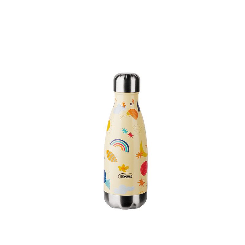 BOTELLA TERMO INOX DOBLE PARED IVORY KIDS