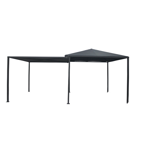 CENADOR EXTENSIBLE ACERO GRIS