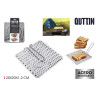 TOSTADOR PAN ACERO COCINA GAS MANGO PLEGABLE